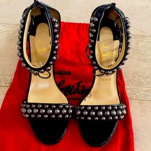 Christian Louboutin black high heels size 36